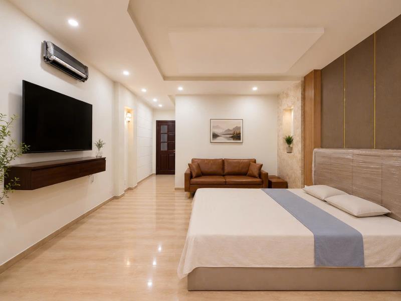 Khai trương căn hộ mới phan văn trị – phòng rộng – cửa sổ lớn nhiều ánh sáng – gần chợ bà chiểu - gần đh văn lang  - 4