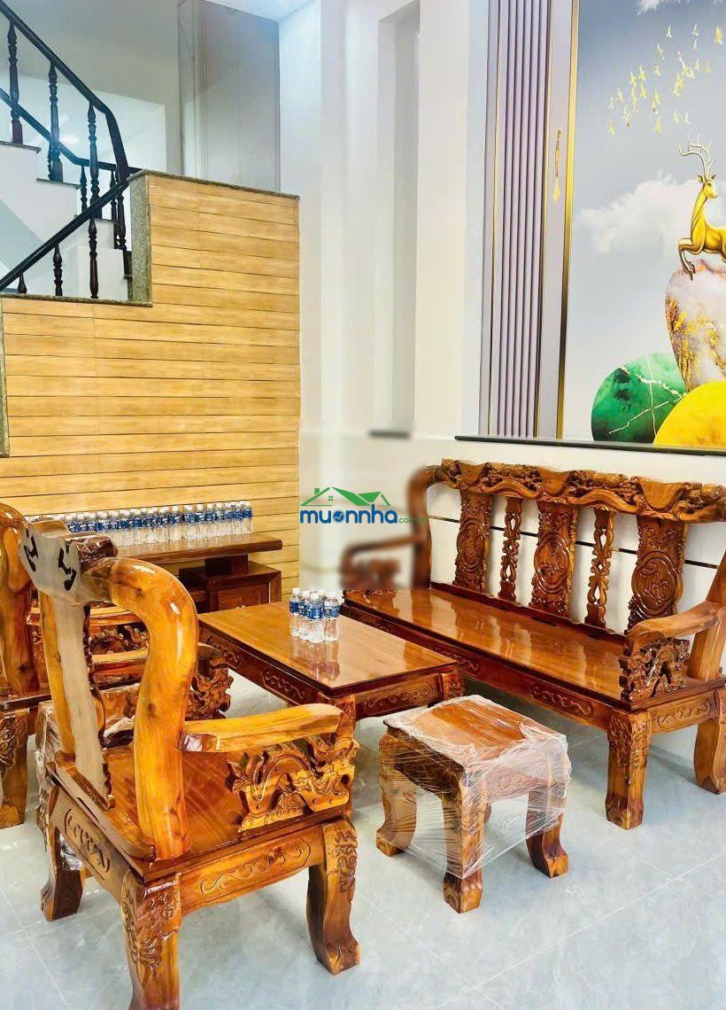 Nhà 4 tầng full nội thất 56m gần aeon bình tân chỉ 6ty - 2