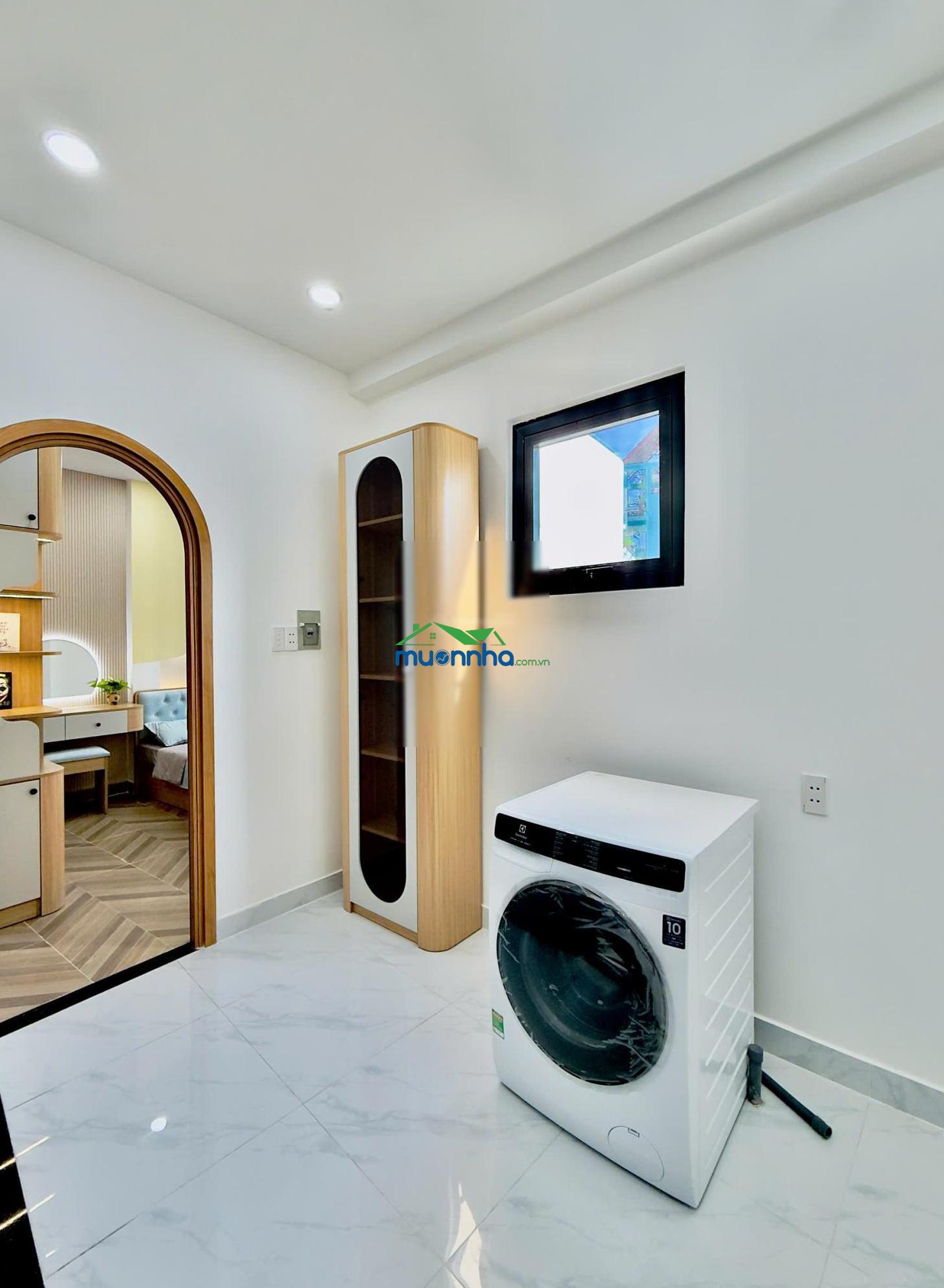 Bán nhà trệt, lầu, sân thượng 47m2, hẻm cụt nguyễn trung trực, bình thạnh giá 6.8ty - 4