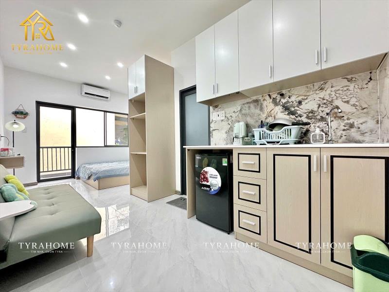 Khai trương nhà mới ban công 41m2 thang máy máy giặt riêng full nt an ninh 24/7
