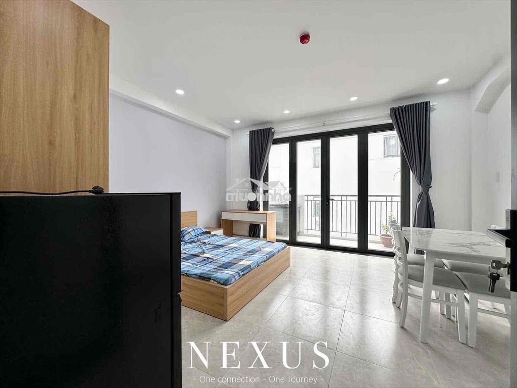 Studio ban công full nội thất mới xây 100%_cuối nguyễn thái sơn p5 qgv - 2