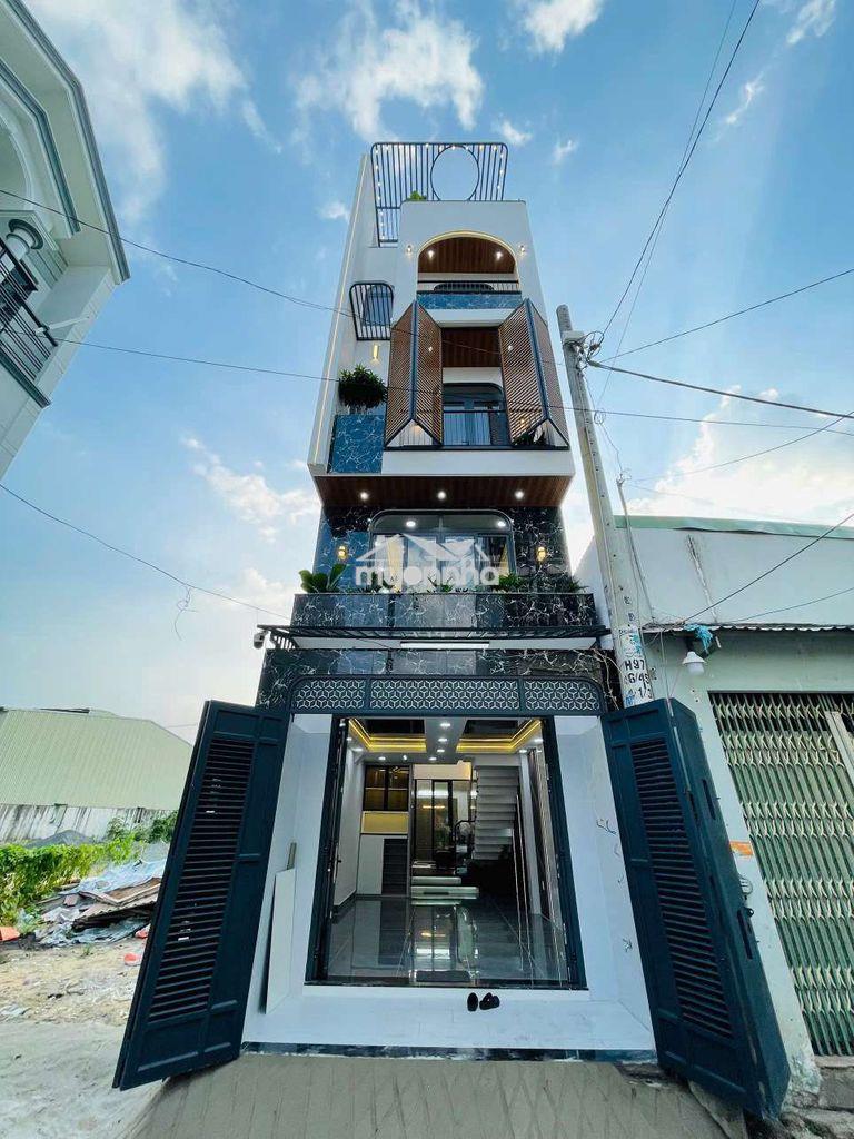Siêu phẩm 4m x 15m. 4 tầng hẻm 6m ngay đình quới an. ngã tư ga