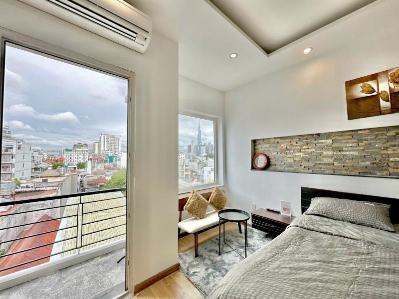 Cho thuê căn hộ xô viết nghệ tĩnh – ban công thoáng, máy giặt riêng, gần đh ngoại thương quận bình thạnh