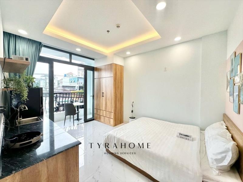 Nguyễn xí, bình thạnh – studio ban công full nội thất gần vincom landmark 81, đh hutech, uef