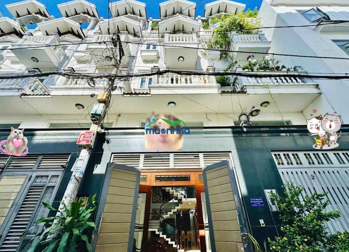 Khu vip nguyễn văn dung p6 gò vấp - 5 tầng ngay đh công nghiệp gần sông vàm thuật