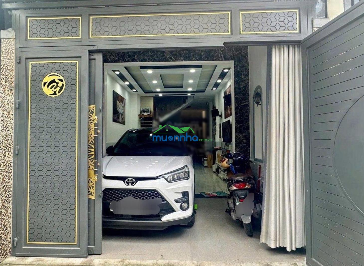 Nhà tân sơn bùi quang là nhỉnh 5 tỷ tl..- 51m2, 4 x14m, 2tầng, 2pn, hẻm xe 7 chỗ thông p,an hội - 2