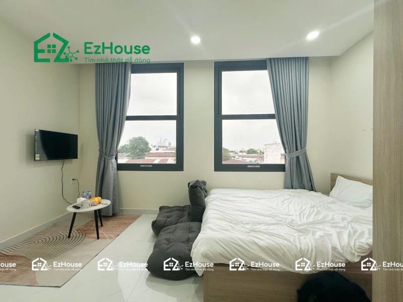 Studio cửa sổ trời có máy giặt riêng gần học viện cán bộ, hutech đường chu văn an, bình thạnh