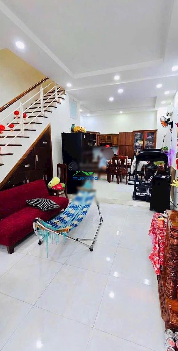Nhà 3 tầng kiên cố 66m2 ngang 4.7m sổ vuông hoàn công, xe hơi ngủ trong nhà gần mặt tiền vành đai 2 - 3