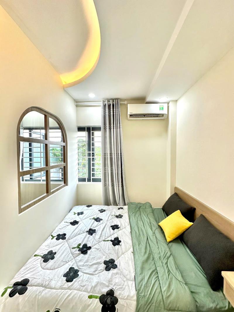 Căn hộ 1 phòng ngủ tách bếp, cửa sổ lớn tại nguyễn xí, gần landmark 81, phạm văn đồng & đại học hutech - 2