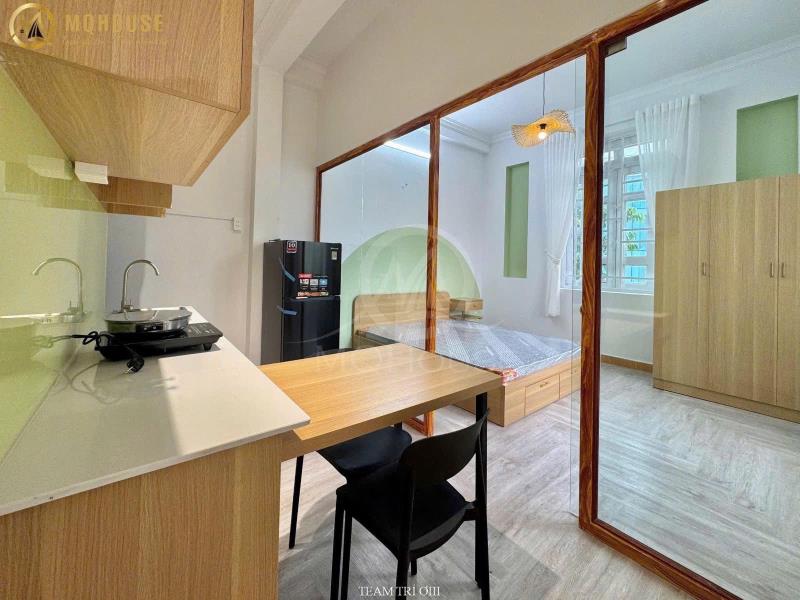 Căn hộ 1pn tách bếp đi bộ tới đại học hutech, ngoại thương, gtvt, đường d5, nguyễn gia trí, ngã tư hàng xanh - 3