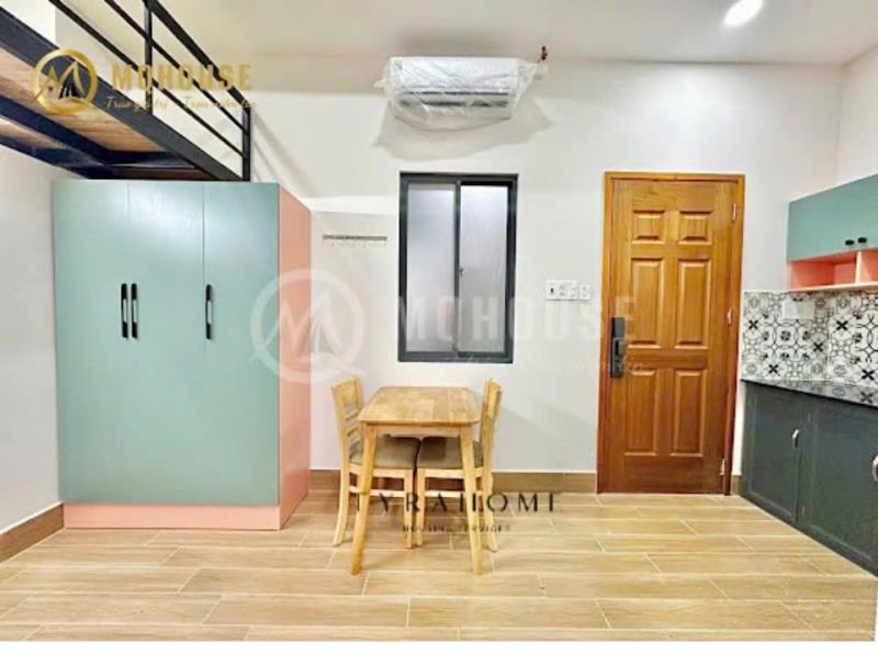 Phòng trọ có gác_máy giặt riêng_full nội thất_gần các trường hồng bàng, ngoại thương, giao thông vận tải, uef, văn lang - 3
