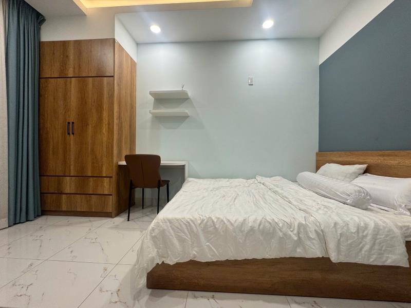 Cho thuê căn hộ đường nguyễn xí có ban công máy giặt riêng nhà mới gần đại học văn lang cơ sở 3 - 2