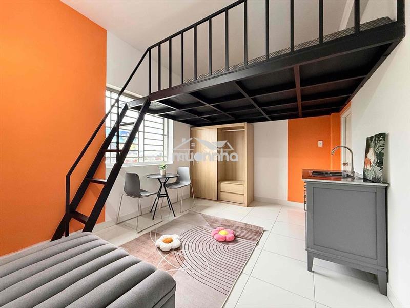Phòng trọ giá rẻ có gác có thang máy full nội thất gần trường đại học