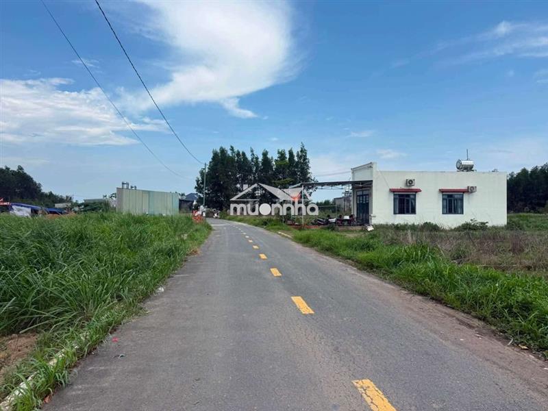 Bán đất thổ cư đường nhựa thông ngay chợ và  kcn giang điền