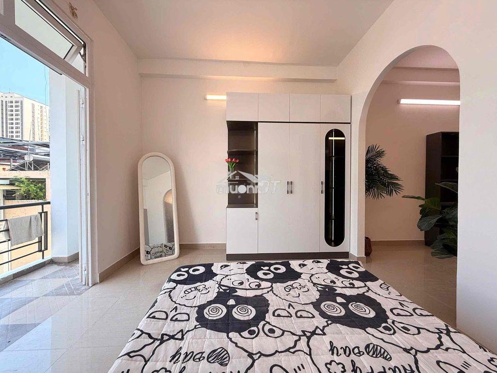 Căn hộ 1pn ban công tách bếp máy giặt sấy riêng 40m2 thành thái q10 - 3