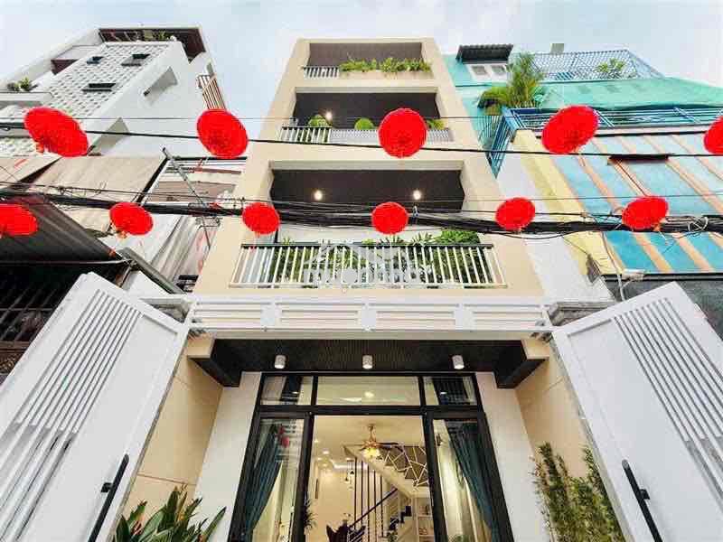 🏦 Nhà mới đẹp nc nup hẻm 158 phạm văn chiêu p9