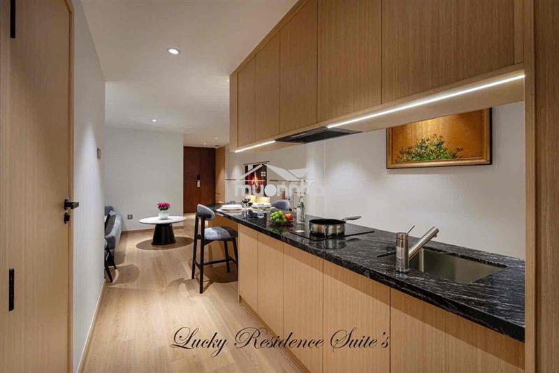 Căn hộ 1 phòng ngủ kiểu chung cư - thiết kế hiện đại - ngay trung tâm