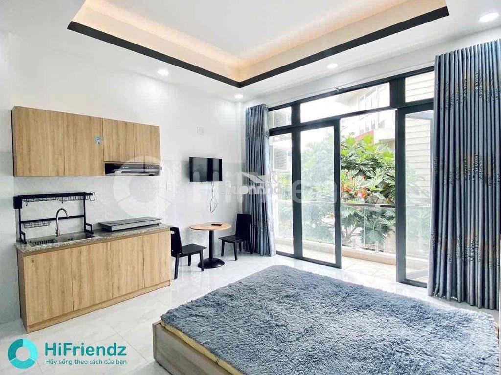 Căn hộ mini full nội thất ban côg 32m2 bông sao q8 - 2