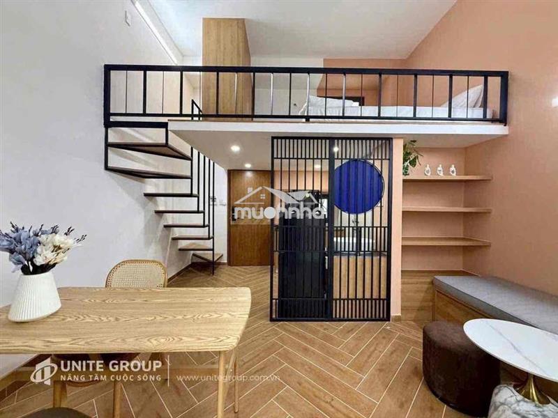 Cho thuê căn hộ duplex siêu thoáng full nt mới gần lotte mart, tdtu.