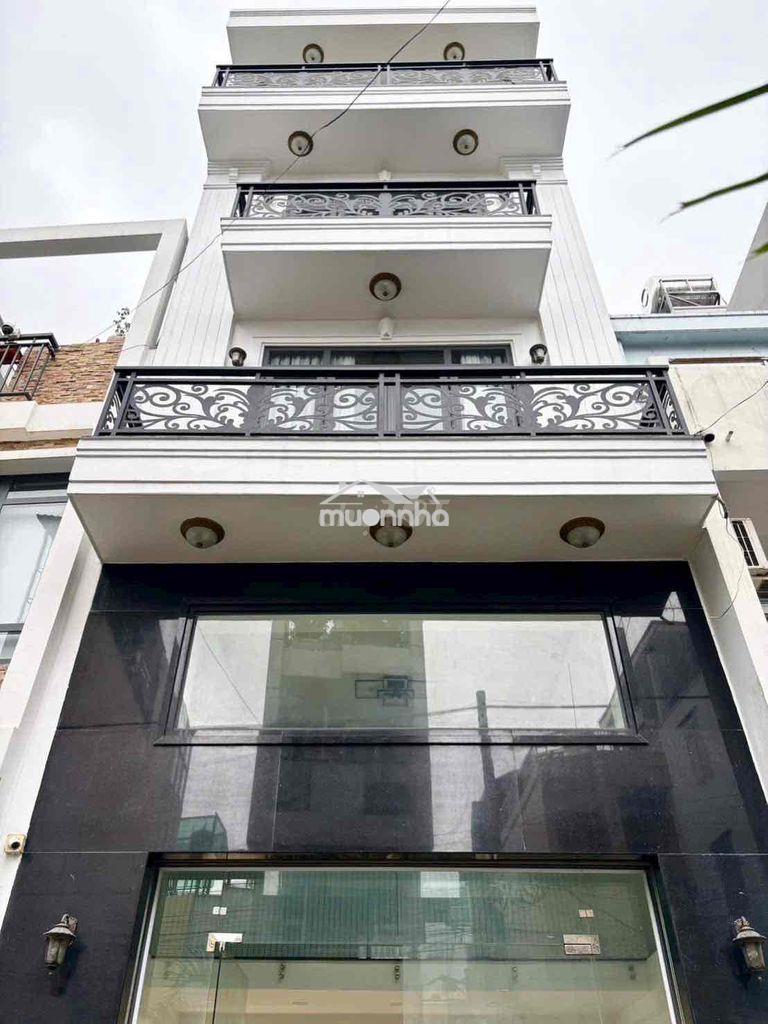 62m2 - 5 tầng - hẻm xe hơi 6m xe hơi ngủ nhà vũ huy tấn - chỉ 15,5 tỷ