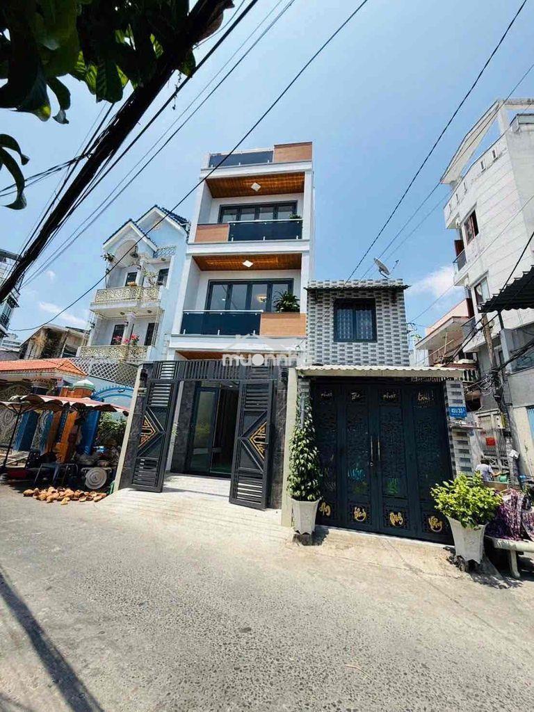 🛑Nhà hẻm ô tô 6m, dt đẹp (4.3 x 14m), xây mới 4 tầng - 2
