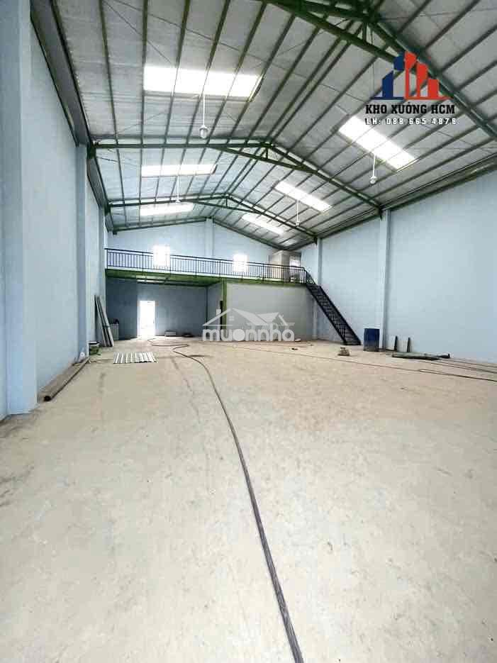 Cho thuê xưởng hóc môn 600m mới xây - 2