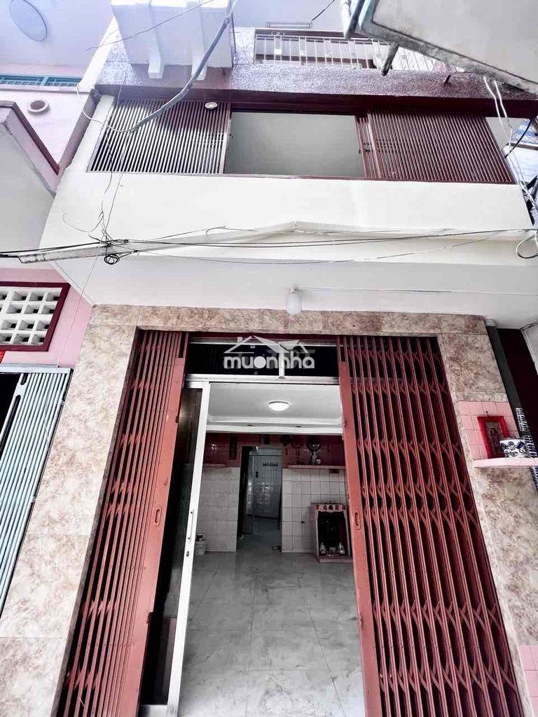Cho thuê nhà nguyên căn 1 trệt 3 lầu - phan văn trị phường an đông