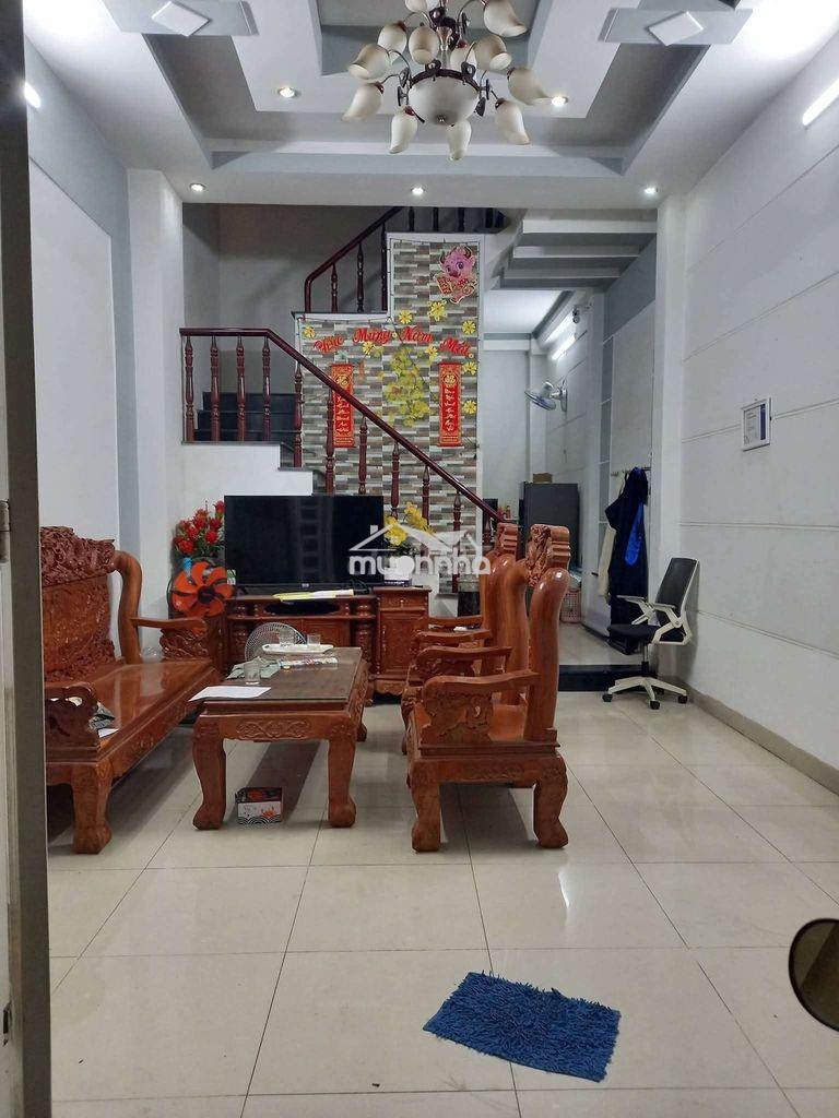Nhà 1 trệt 2 lầu sân thượng full nội thất đường liên khu 4/5 bhh b - 2