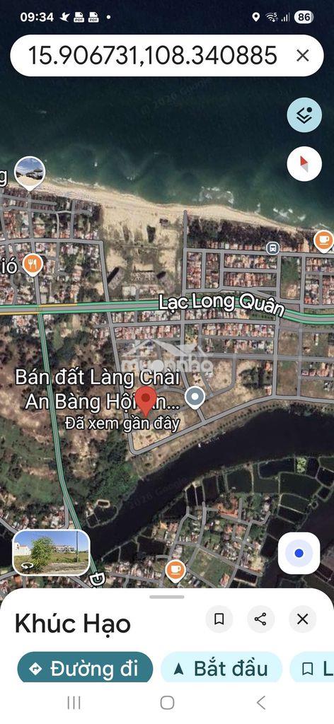 Chính chủ cần bán đất gần biển an bàng, sát sông trà quế, hội an - 2
