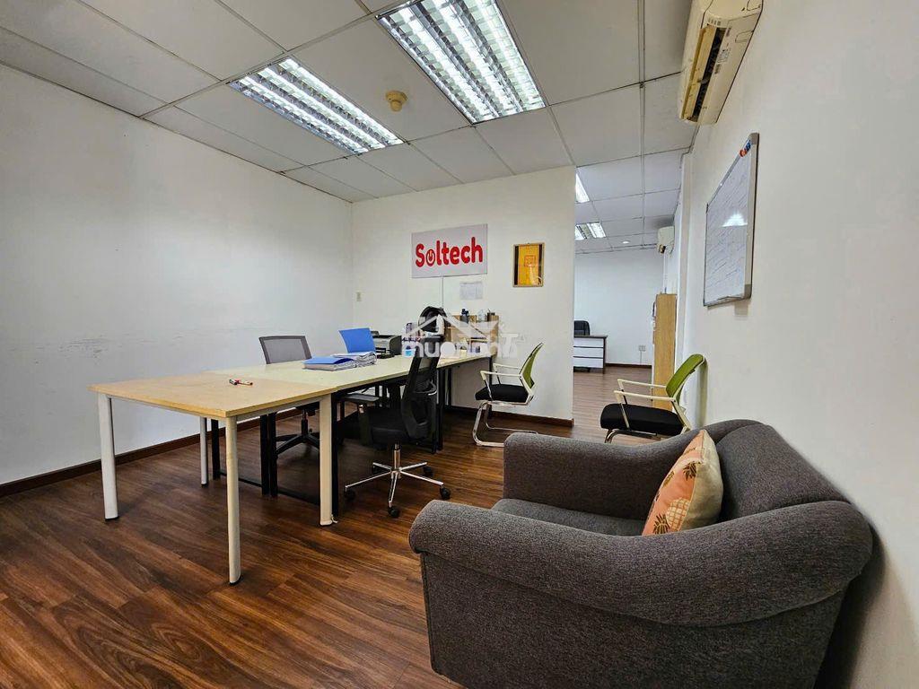 Văn phòng q1 tòa nhà nguyễn công trứ 50m2 giá 12 triệu/tháng - 2