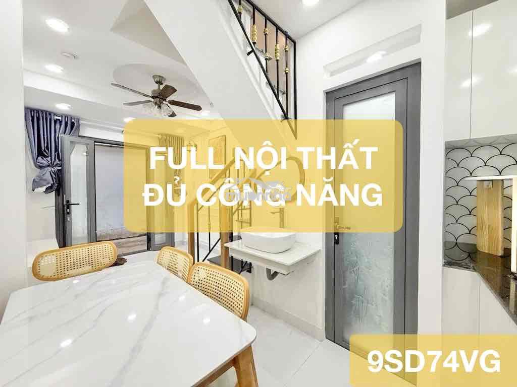 Nhà ngay thống nhất, lê đức thọ, full nội thất, sát hxh, hoàn công đủ - 4