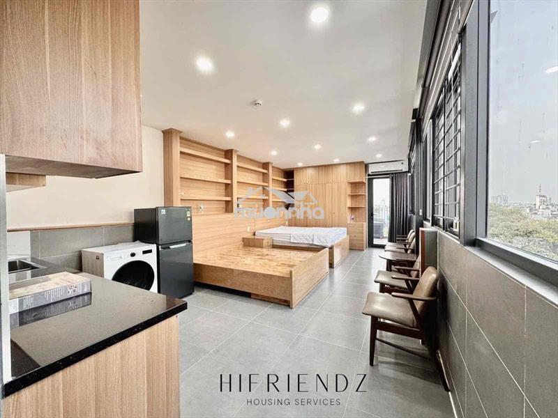 Cho thuê căn hộ cao cấp bancol lớn sát quận 1 quận 3 quận 10