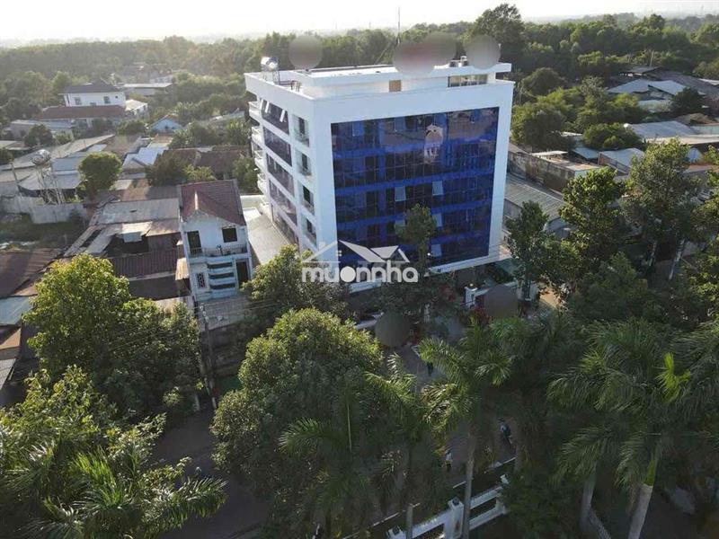 Toà nhà 1 hầm 6 tầng góc 2 mặt tiền hồ văn cống 400m2/sàn có pccc