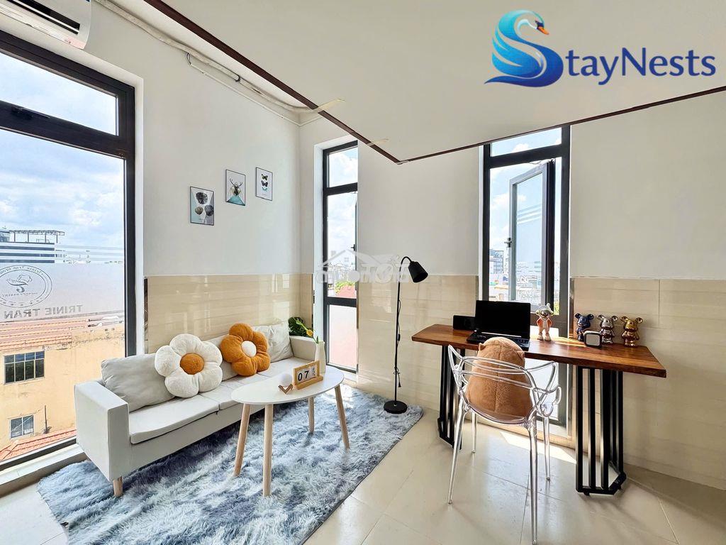 Khai trương căn hộ mới xây 100% có gác cao - gần đại học công thương - 4