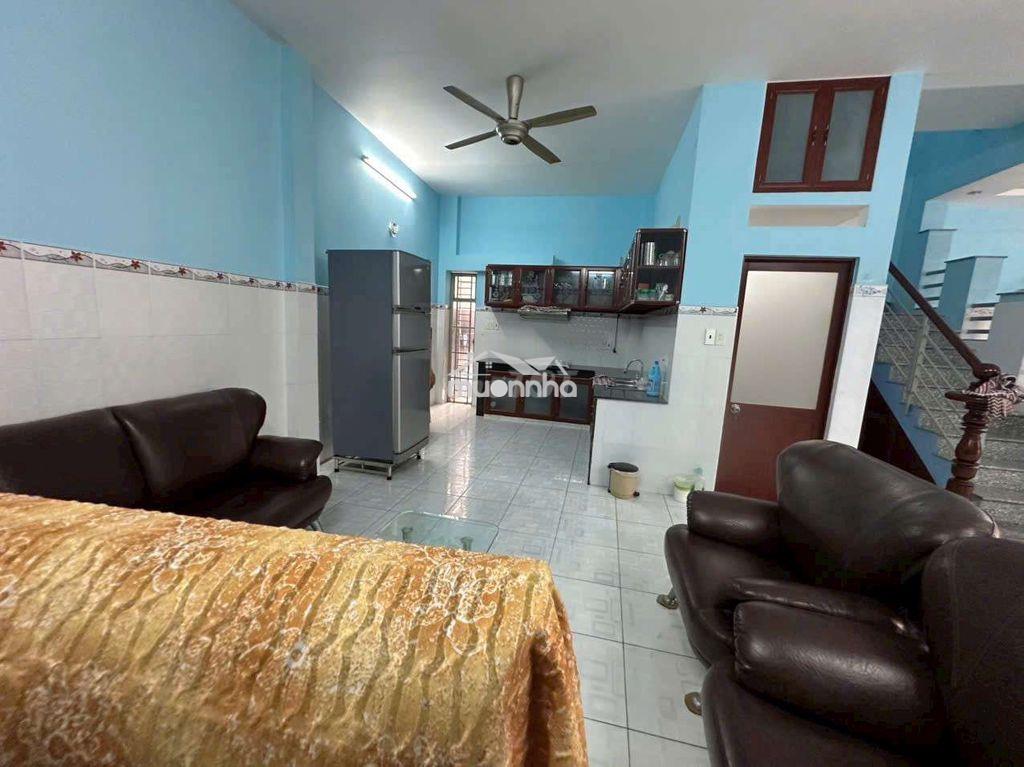 Nhà đẹp hẻm ba gác thông ngang lớn không quy hoạch q4 - 3