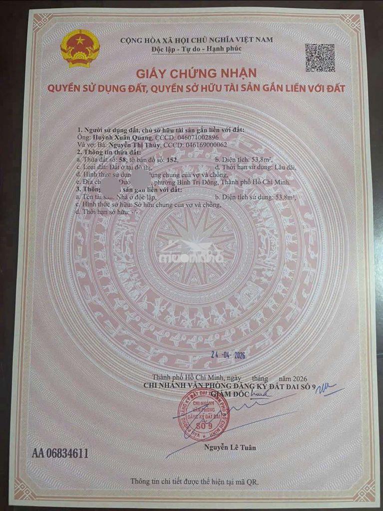 Nhà chính chủ gửi bán gấp