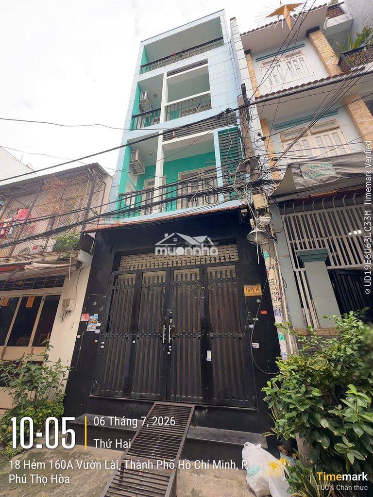 🏆 🏡 Nhà hẻm 160a/16 vườn lài – 4×13m – 2 lầu – 4pn – chỉ 7.1 tỷ - 2