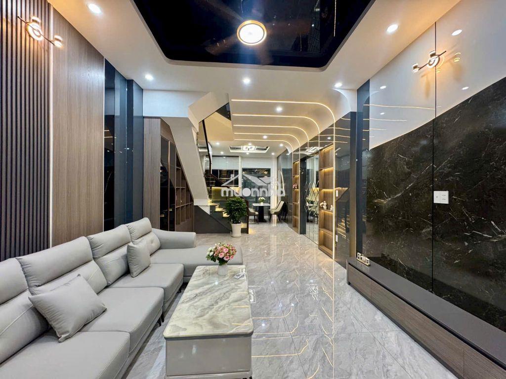 Khu nhà phố mới xd (4x20)m đường thạnh lộc 27 ngay chung cư thạnh lộc - 4