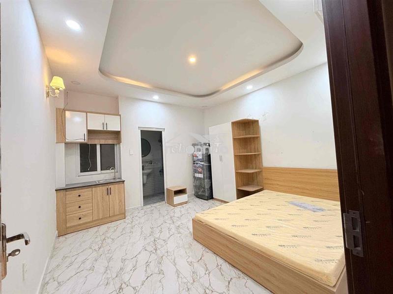 Căn hộ full nội thất 25m2, hà huy giáp, ngay ngã 4 ga, giao gò vấp