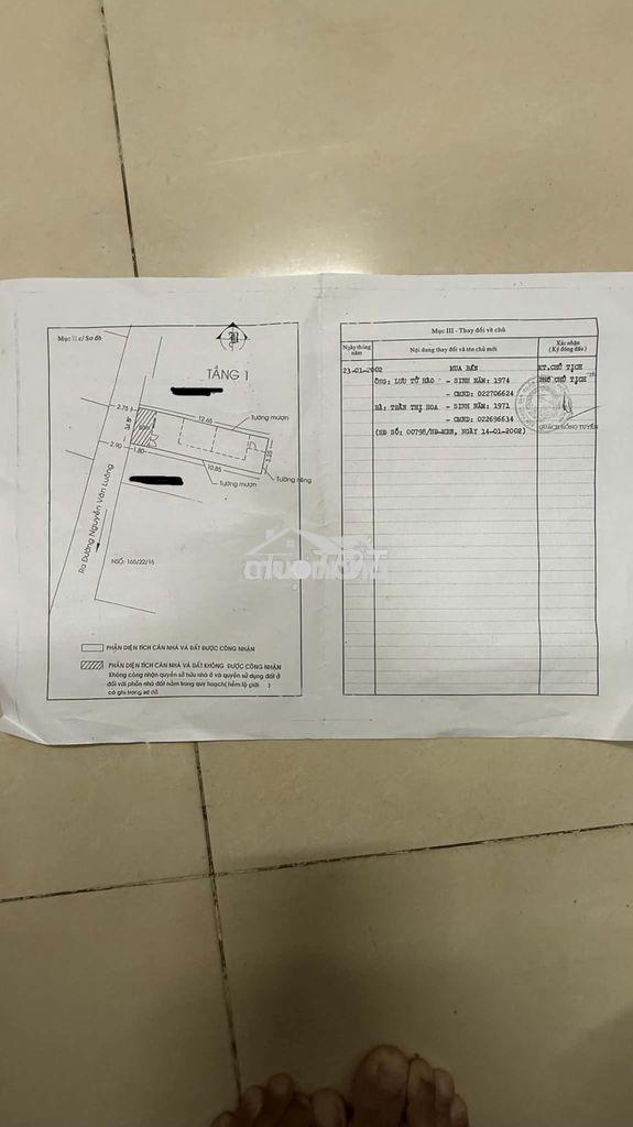 Cần bán nhà khu dân cư bình phú - 3