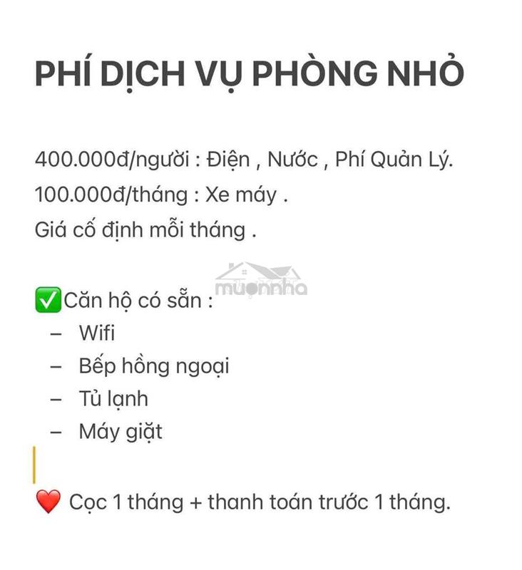 Chuyên phòng trọ cao cấp trong chung cư q7