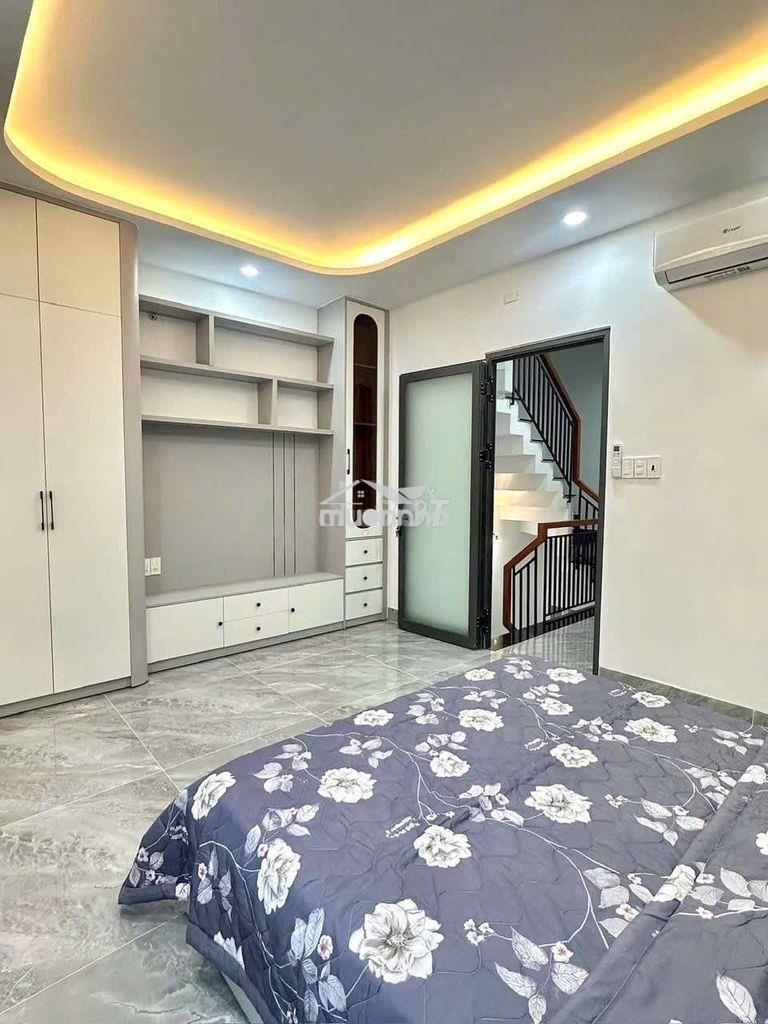 Nhà đẹp mới keng, trệt, 4 lầu, 5pn, full nội thất cao cấp - 2