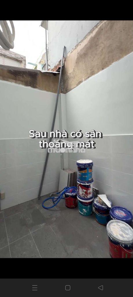 Nhà mới xd 100% dt 3,6❌2️⃣2️⃣ trệt 2 lầu đúc btct, có sân thượng,3️⃣pn to - 3