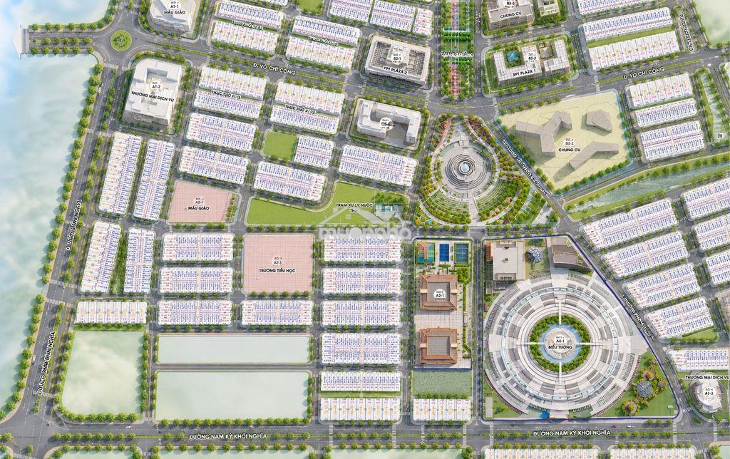 Tổng hợp 10 lô giá tốt ngay kđt fpt city - xung quanh làng đại học - 2