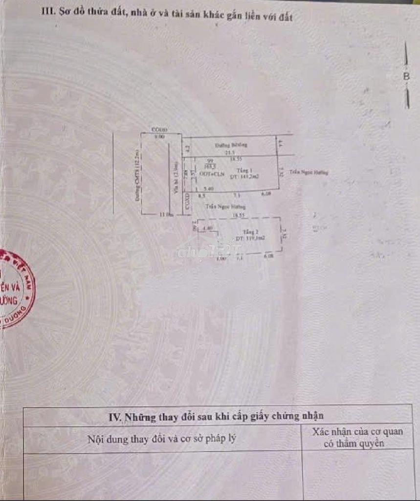 Bán nhà lô góc kinh doanh cực vip chủ cần bán mặt tiền cách mạngt 8 - 2