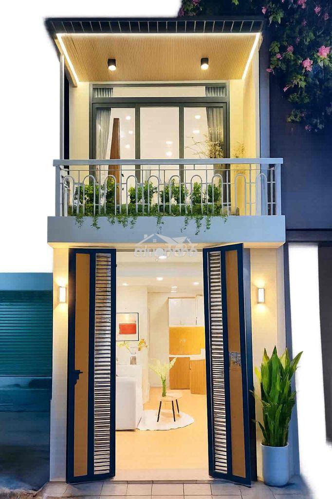 Bán nhà gò vấp - hẻm ôtô thông - căn góc 21m2 ngay chợ hạnh thông - 2