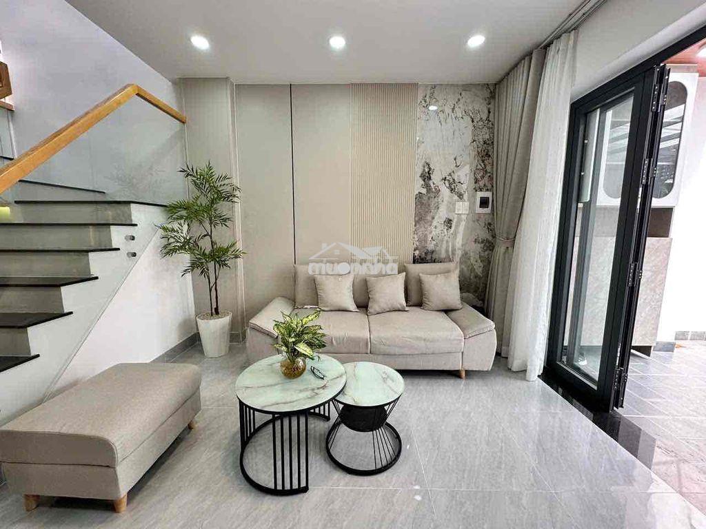 Nhà hẻm 805 phan văn trị 65m 1 trệt 1 lầu ( cách phan văn trị 85m) - 2