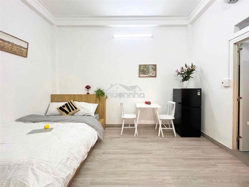 Cho thuê chdv studio full nội thất phù hợp 1-2 bạn ở , gần vx dân chủ