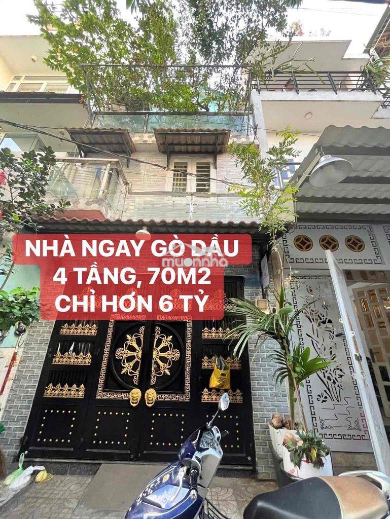Nhà tân phú hẻm xe hơi, nhà đẹp ở ngay