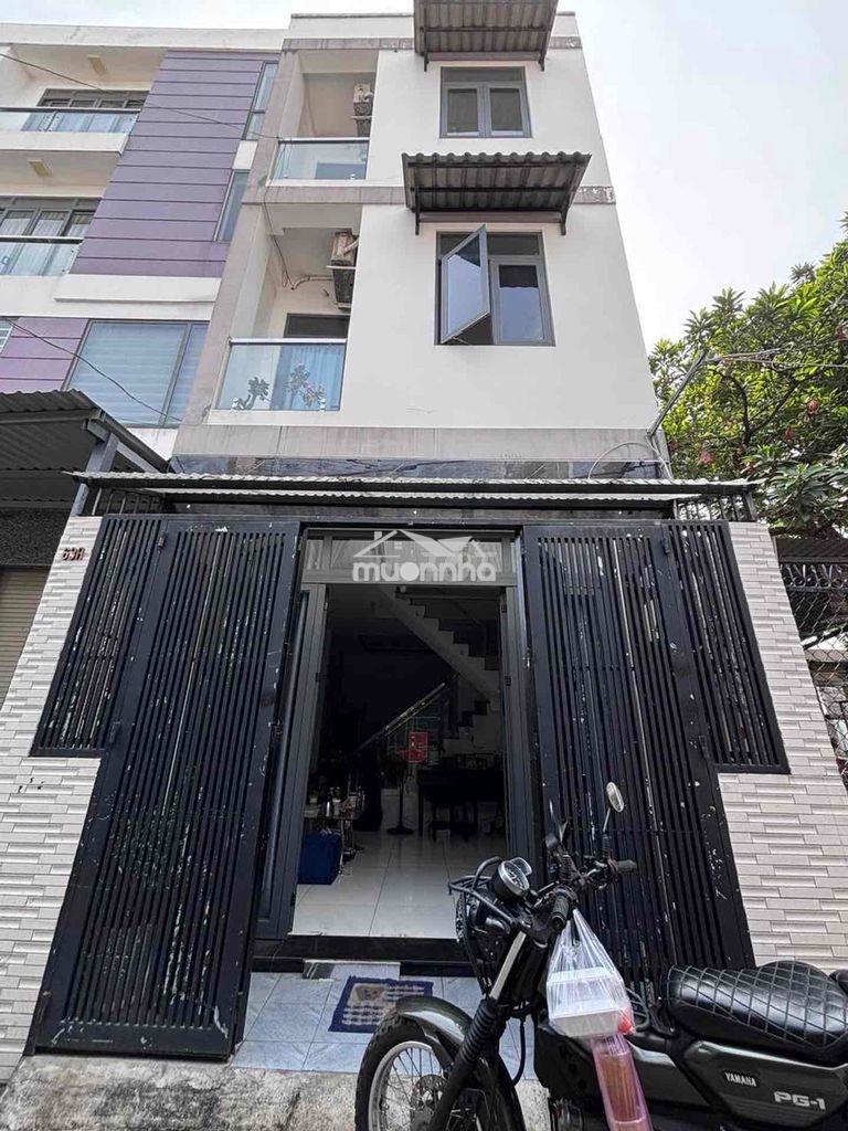 Bán nhà 3 tầng, hẻm xe hơi ngủ trong nhà, 45m2, tân sơn nhì, tân phú - 2